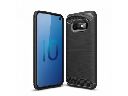 624795 pouzdro forcell carbon samsung galaxy s10e cerne