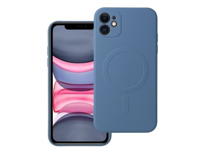 FuteraSILICONEMAGCOVERkompatybilnyzMagSafedoIPHONE11niebieski1
