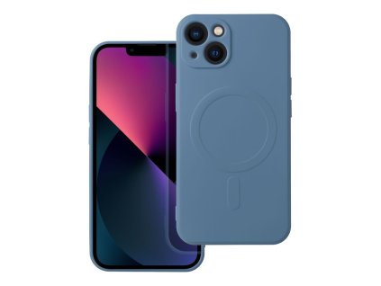 FuteraSILICONEMAGCOVERkompatybilnyzMagSafedoIPHONE13niebieski1