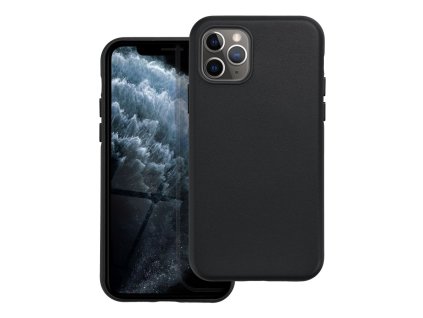 654444 11 pouzdro leather mag cover apple iphone 11 pro cerne