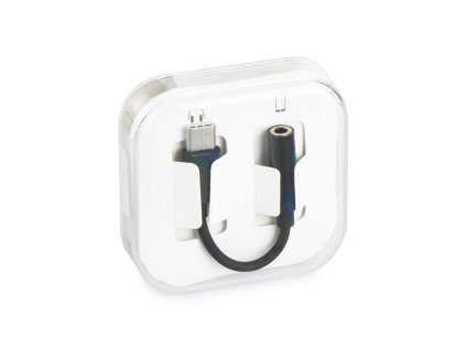 AdapterAUXTypCmskidoJack35mmeskiBOXczarnyDAC1
