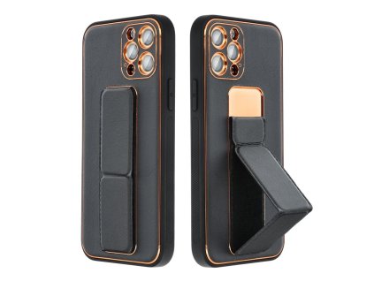 640218 pouzdro forcell leather case kickstand samsung galaxy a53 cerne