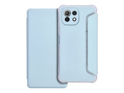 648267 2 pouzdro piano book xiaomi mi 11 lite 5g mi 11 lite lte 4g mi 11 lite ne svetle modre