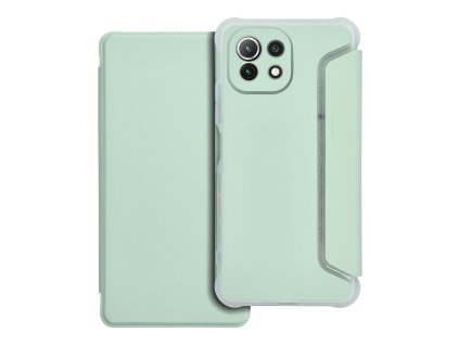 648252 2 pouzdro piano book xiaomi mi 11 lite 5g mi 11 lite lte 4g mi 11 lite ne svetle zelene