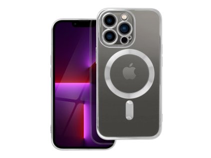 FuteradoiPhone13PROElectroMagCoverzgodnyzMagSafesrebrny1