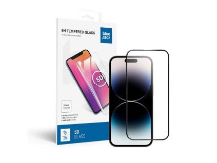 SzkohartowanedoiPhone14PROfullglueBlueStar5Dczarne1