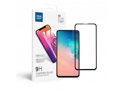625875 5 tvrzene sklo blue star 5d samsung galaxy s10e full glue case friendly cerne