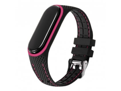 655479 4 reminek elastomerovy pasek lifestyle smart band xiaomi mi band 5 6 ruzovy