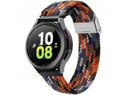 666188 dux ducis mixture ii pleteny reminek pro samsung galaxy watch huawei watch honor watch 20mm band camo