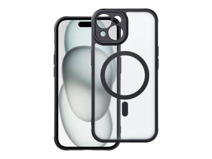 FuteraFULLMATTEMAGCOVERkompatybilnyzMagSafedoIPHONE15czarny1