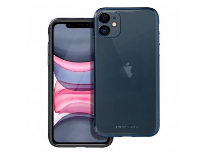 673194 4 pouzdro roar pure simple fit case apple iphone 11 navy blue