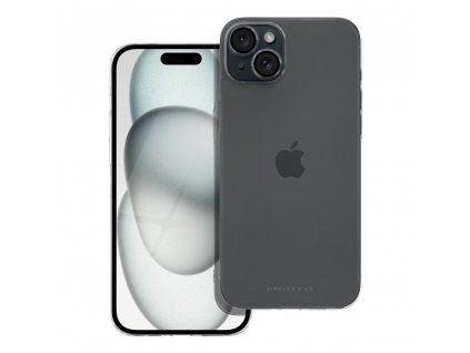 673005 4 pouzdro roar pure simple fit case apple iphone 15 plus transparentni