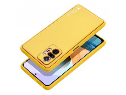 659798 pouzdro forcell leather case xiaomi redmi note 12 pro 5g zlute