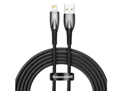 657978 baseus kabel usb a pro apple lightning 8 pin 2 4a glimmer series cadh000301 2m cerny