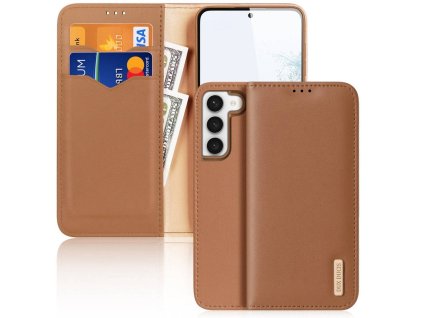 665732 pouzdro dux ducis hivo samsung galaxy s23 plus hnede
