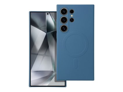 FuteraSILICONEMAGCOVERkompatybilnyzMagSafedoSAMSUNGS24Ultraniebieski1