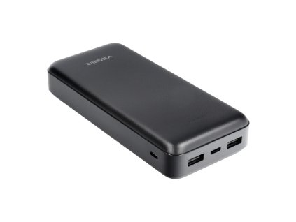 639948 12 externi baterie power bank veger a20 20 000mah cerna