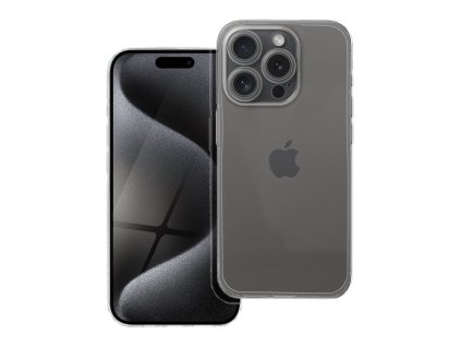 689697 pouzdro clear case 1 5mm grid apple iphone 15 plus transparent