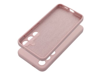 703793 pouzdro silicone 2mm samsung galaxy s24 pudrove ruzove