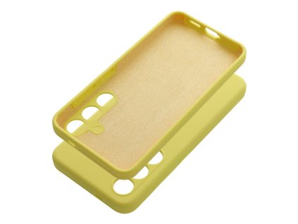 704120 pouzdro silicone 2mm samsung galaxy s24 zlute