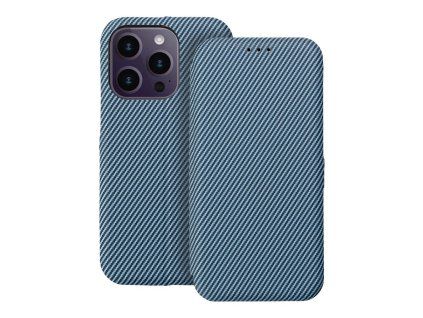 EtuizklapknaiPhone14PROFolioSideMagnetniebieskie1