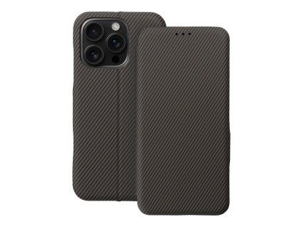 EtuizklapknaiPhone16PROFolioSideMagnetbrzowe1