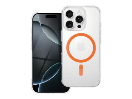 EtuinaiPhone16PRODropGlueColorfulRingMagCoverzgodnyzMagSafepomaraczowe1