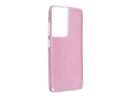 599236 pouzdro forcell shining samsung galaxy s21 ultra ruzove