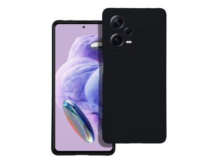 659909 10 pouzdro forcell silicone lite xiaomi redmi note 12 pro 5g cerne