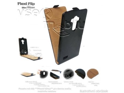 forcell pouzdro slim flip flexi fresh pro htc desire 626 cerne 2 w1200 cfff