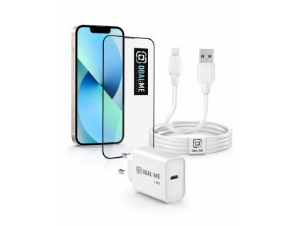 Modern smartphone accessories studio setup