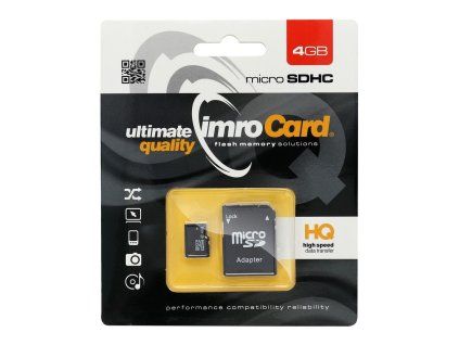 IMROkartapamicimicroSD4GB100MB-sclass10UHSIzadapteremSD1