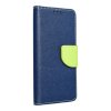110903 pouzdro typu kniha fancy samsung s10 navy blue limonka