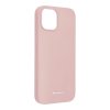 651201 pouzdro mercury silicone apple iphone 14 ruzove