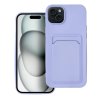 662126 6 pouzdro forcell card case apple iphone 15 plus fialove