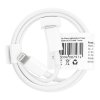 628212 kabel typ c pro iphone lightning 8 pin power delivery pd18w 2a c973 bily 1 metr