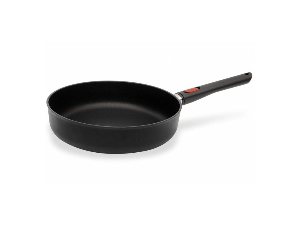 Hluboká Pánev na soté ECO LITE s odnímatelnou rukojetí 28 cm na indukci - WOLL  Nepřilnavá Pánvička s odnímatelnou rukojetí 28 cm - WOLL