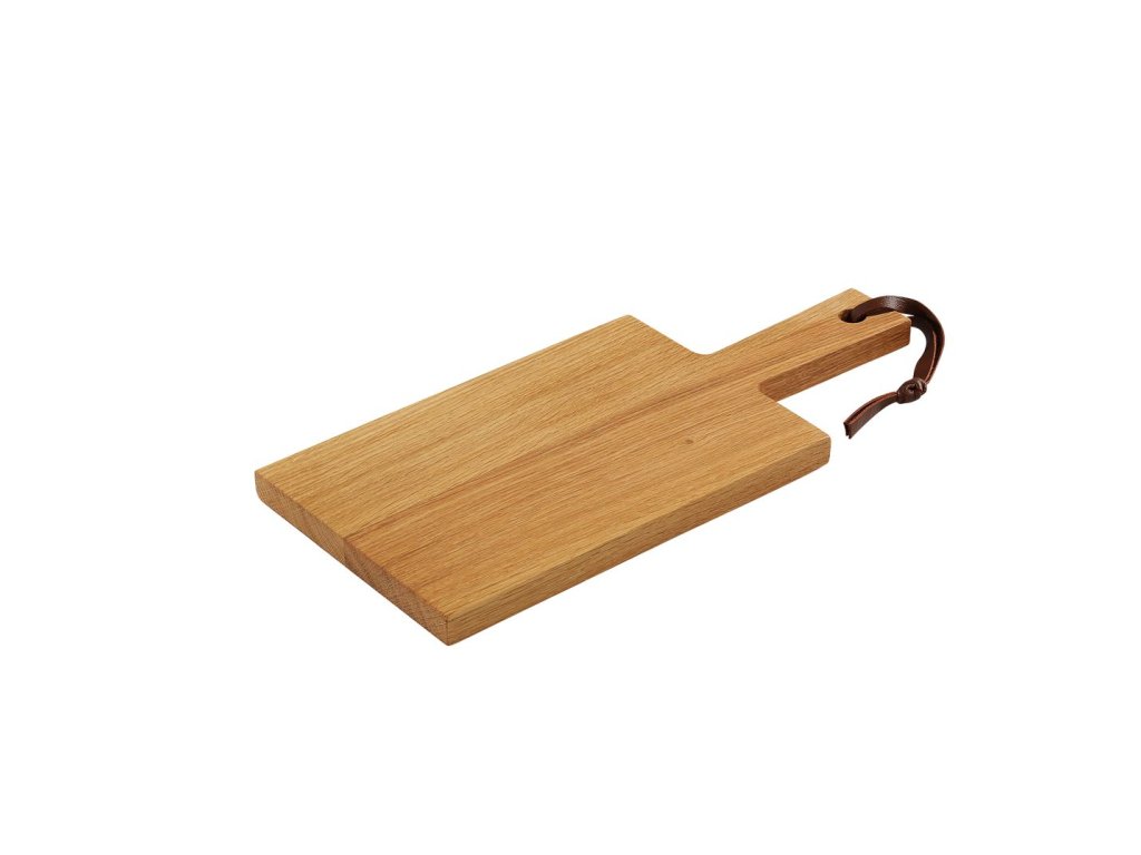 Servírovací prkénko s rukojetí 38x17,5x2cm, dub - Zassenhaus  Dubové prkénko na servírování 38x17,5x2 cm - Zassenhaus