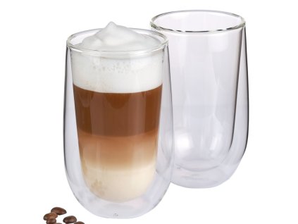 Dvoustěnné sklenice na latte VERONA 0,35l, 2 ks - Cilio  VERONA sada dvoustěnných sklenic na latte 350 ml - Cilio