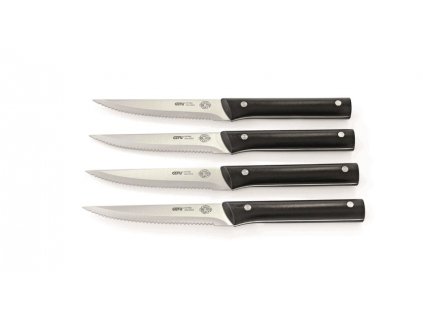 Sada steakových nožů BBQ 4 ks - GEFU  Nůž na steaky BBQ, 4 kusy - GEFU