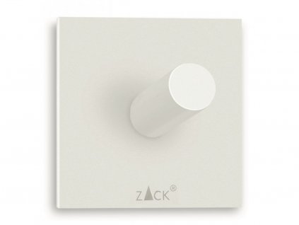 Samolepící háček na ručník DUPLO bílý, 5x5 cm - ZACK  DUPLO samolepící háček, 5x5cm bílý - ZACK