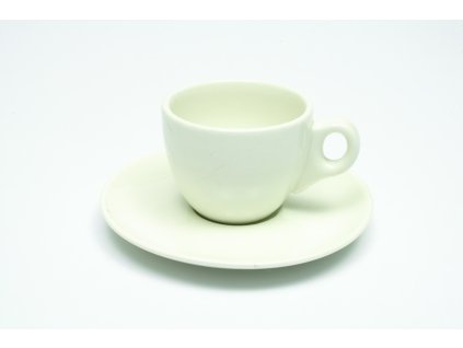 Šálek s podšálkem na espresso WHITE BASICS 80 ml 4 ks - Maxwell&Williams  Sada Espresso šálek s podšálkem 80 ml 4 ks - Maxwell&Williams