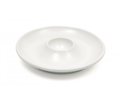 Porcelánový Talířek na vejce White Basics - Maxwell&Williams  Stojánek na vajíčko White Basics 10 cm - Maxwell&Williams