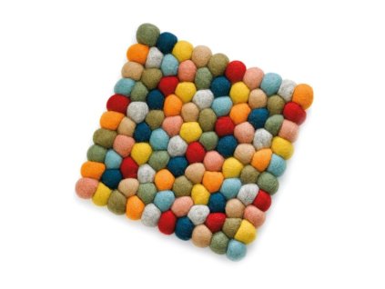 Podložka pod hrnec LANA COLORE, 21x21 cm - Cilio  LANA COLORE čtvercová podložka pod horké, 21x21 cm - Cilio