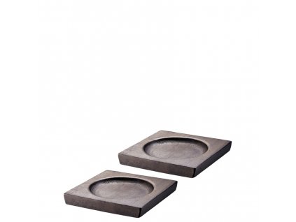 Tácek pod sklenice MIRA, malý, 2 kusy - GEFU  Podložky pod sklenice a mlýnky MIRA 2 ks - GEFU