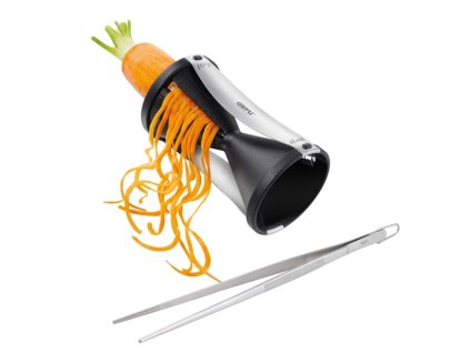 Sada spirálová řezačka SPIRELLI® + kuchyňská pinzeta SOCO - GEFU  Spirálová fréza SPIRELLI® a kuchyňská pinzeta SOCO set - GEFU