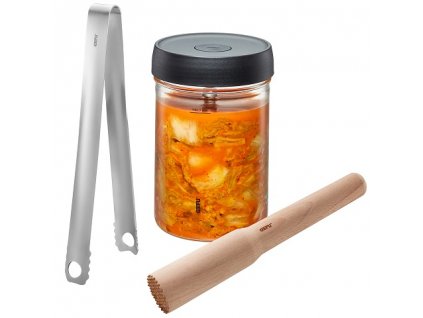 Fermentační sada NATIVO, 4 kusy - GEFU  Set na fermentaci NATIVO - kvašení - GEFU