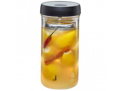 Fermentační sklo NATIVO, 1,5l - GEFU  Sklenice na fermentaci NATIVO - kvašení - GEFU