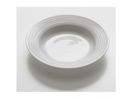 Hluboký talíř talíř na polévku White Basics Cirque 23 cm - Maxwell&Williams  White Basics Cirque Hluboký polévkový talíř 23 cm - Maxwell&Williams
