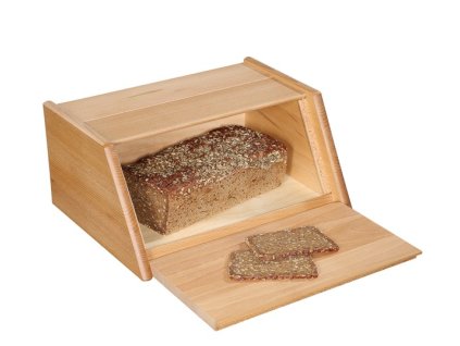 Dřevěný Chlebník MONTANA 40x30x18 cm buk - Zassenhaus  Dřevěný box na chleba MONTANA 40x30x18 cm buk - Zassenhaus